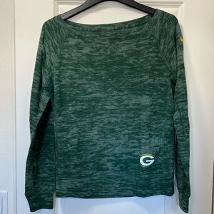 Green Bay Packers Women’s Wide Neck Top